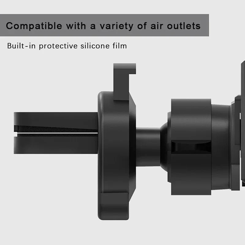 Bat-Shaped Car Phone Mount with Gravity Lock for 4"-6.5" Devices