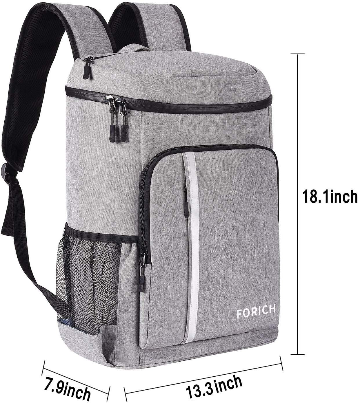 Leakproof Insulated Backpack Cooler – Waterproof, Lightweight, Holds 30 Cans