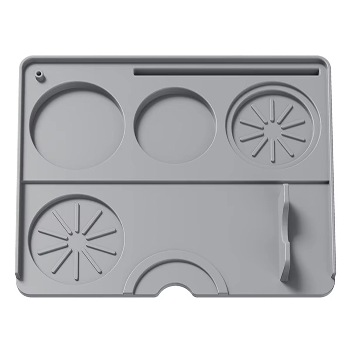 Espresso Tamping Mat, Silicone Non Slip Holder Pad Coffee Press Cushion Tool, Coffee Accessory Tamp Station Mat for Home, Cafe