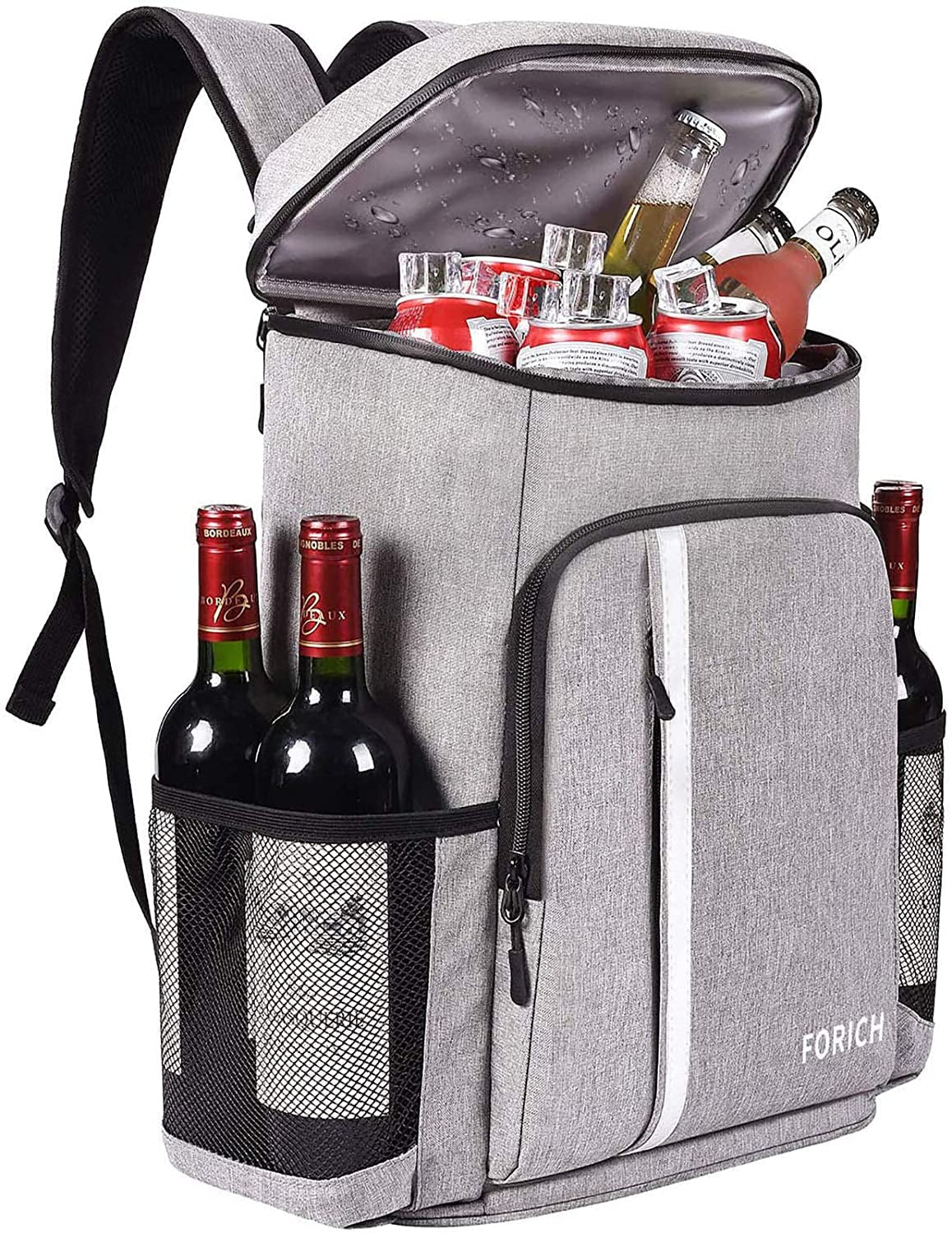 Leakproof Insulated Backpack Cooler – Waterproof, Lightweight, Holds 30 Cans