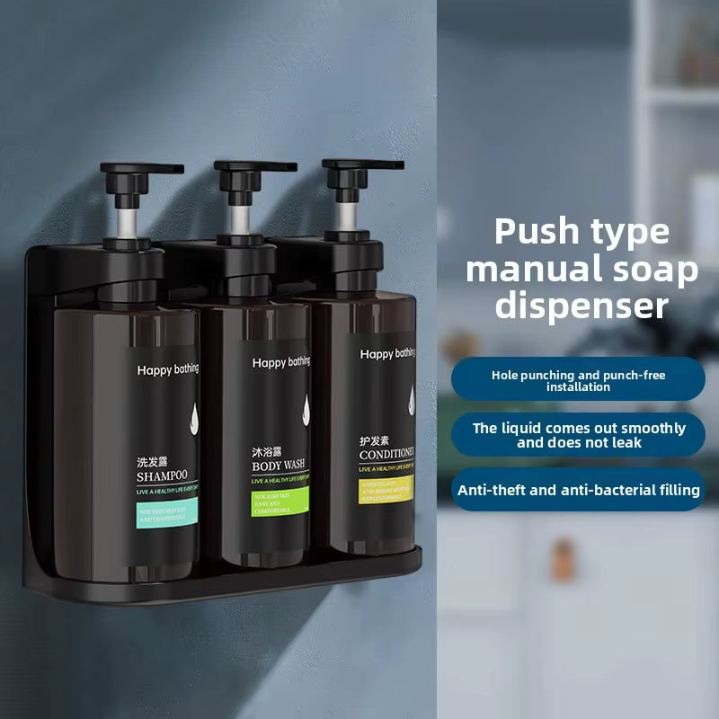 No Drill Wall Mounted Soap Dispenser