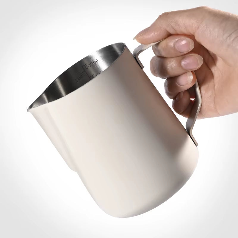 Espresso Coffee Milk Frothing Pitcher Stainless Steel Steaming Barista Latte Frother Cup Cappuccino Milk Jug Cream Froth Pitcher