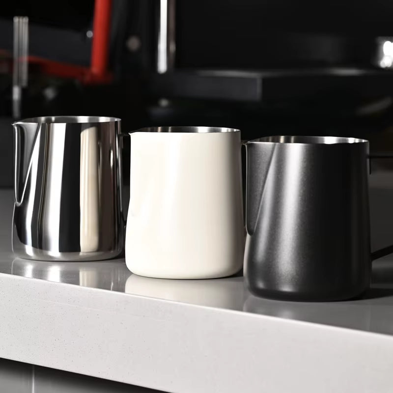 Espresso Coffee Milk Frothing Pitcher Stainless Steel Steaming Barista Latte Frother Cup Cappuccino Milk Jug Cream Froth Pitcher