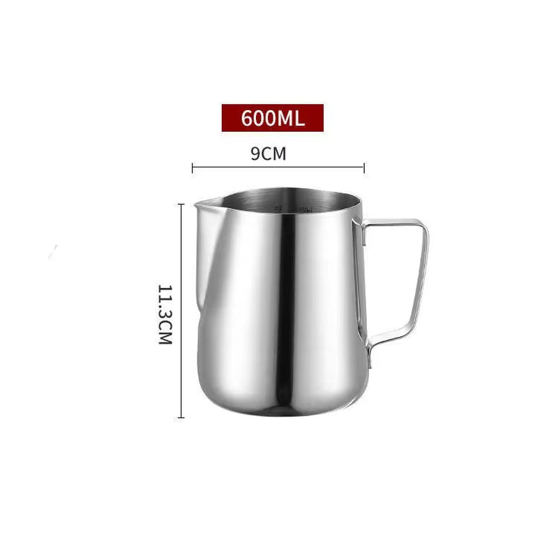 316 Stainless Steel Lahua Cup 350/600/1000Ml Milk Jugs Milk Craft Milk Pitcher Coffee Latte Cup Frothing Art Jug Pitcher Mug Cup