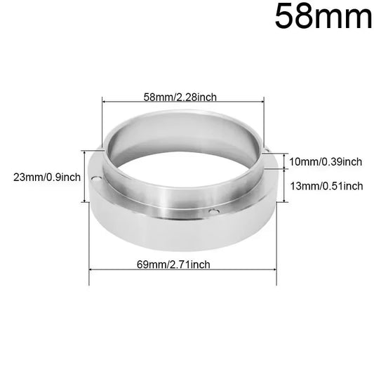 58/53/51MM Breville Commercial Barista Tamper & Dosing Ring Kit | Aluminum Portafilter Accessories for Espresso Coffeeware Tools