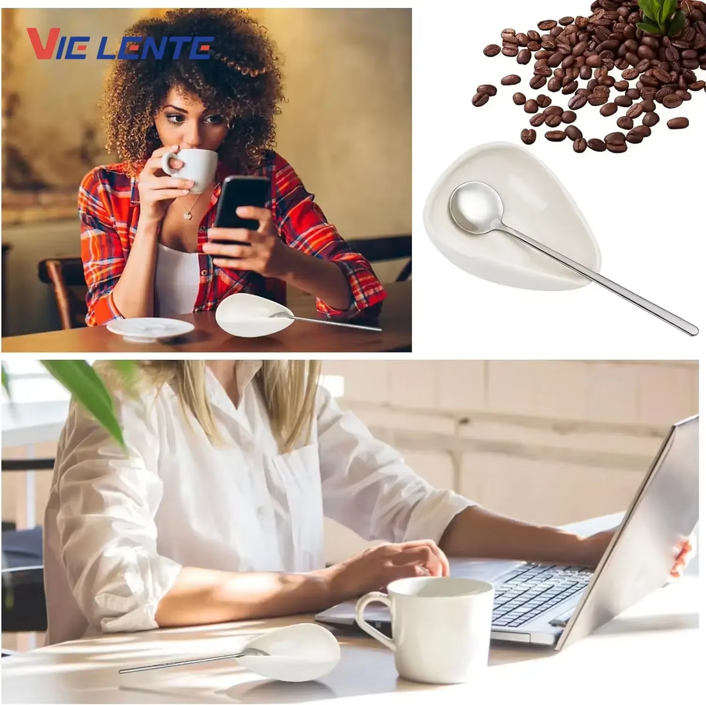 Coffee Beans Dosing Cup Trays and Spray Portable Humidifier Powder anti Fly and Static Electricity Espresso Grinder Accessories
