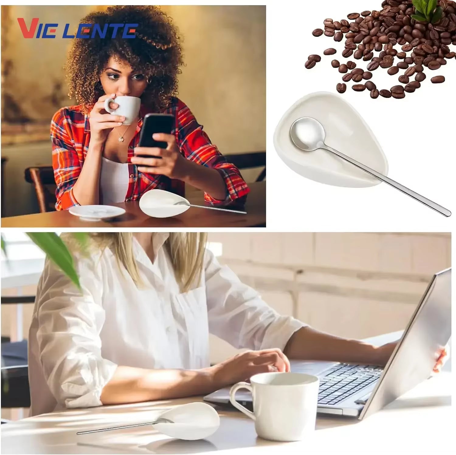 Coffee Beans Dosing Cup Trays and Spray Portable Humidifier Powder anti Fly and Static Electricity Espresso Grinder Accessories