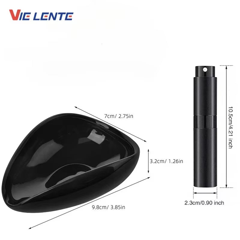 Coffee Beans Dosing Cup Trays and Spray Portable Humidifier Powder anti Fly and Static Electricity Espresso Grinder Accessories