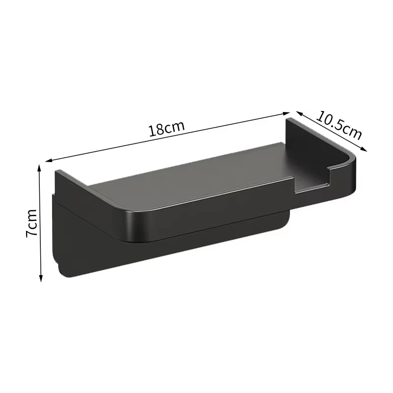 Toilet Paper Holder Plastic Storage Rack Kitchen Towel Placement of Seasoning Bottles Bathroom Wall Roll of Paper Phone Storage