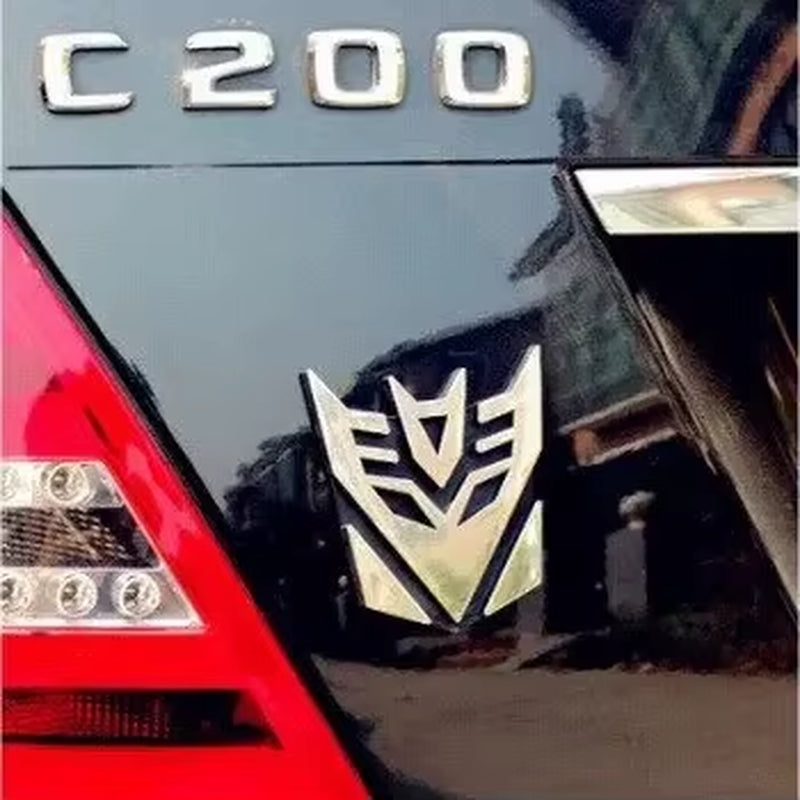 3D Transformers Autobot Sticker