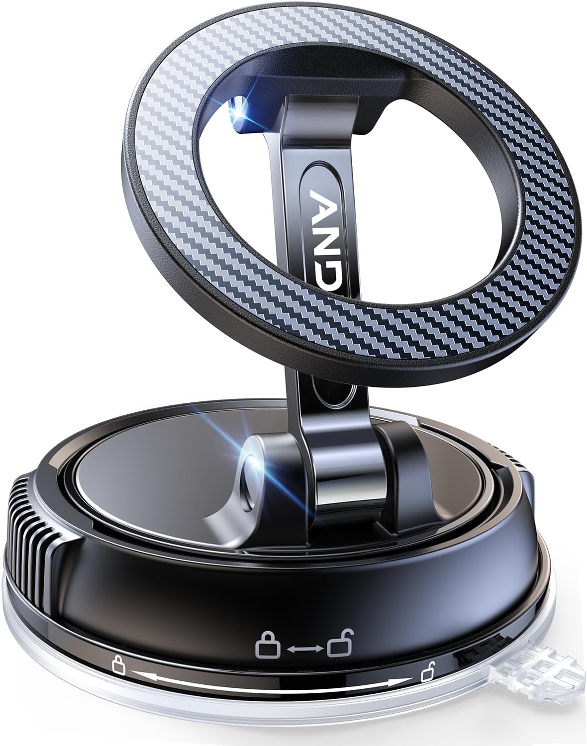 MagSafe Car Phone Holder – Ultra-Strong Magnetic Suction & 360° Adjustable Mount