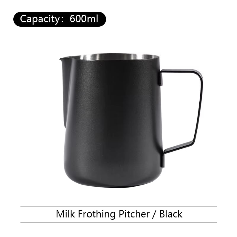 Espresso Coffee Milk Frothing Pitcher Stainless Steel Steaming Barista Latte Frother Cup Cappuccino Milk Jug Cream Froth Pitcher