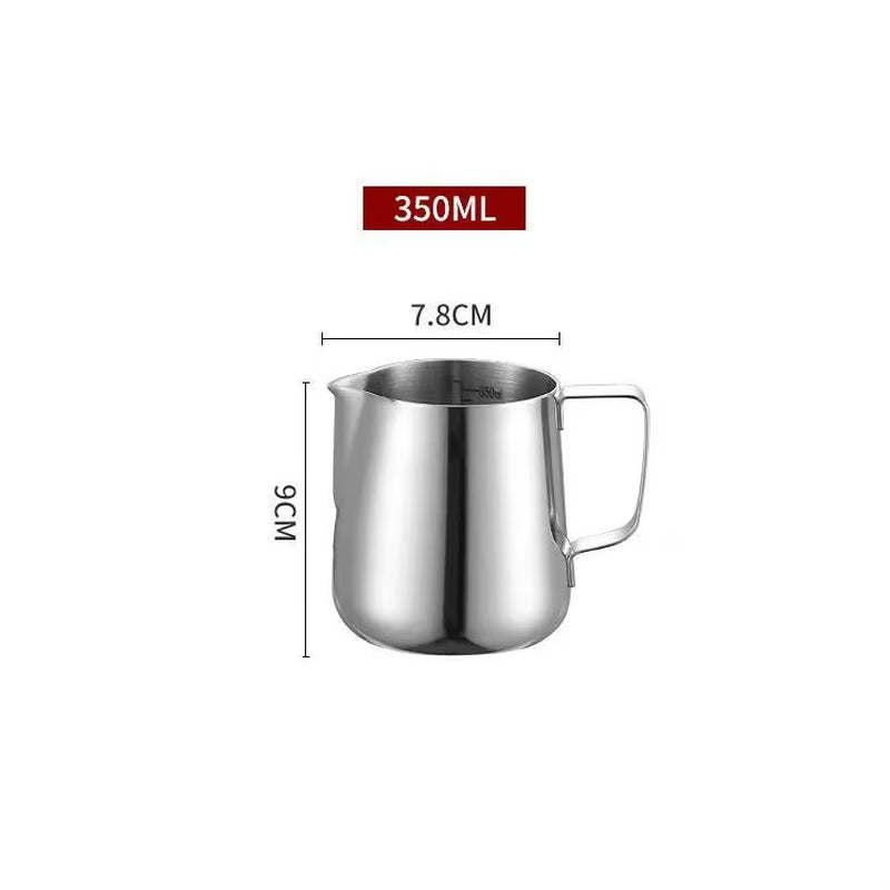 316 Stainless Steel Lahua Cup 350/600/1000Ml Milk Jugs Milk Craft Milk Pitcher Coffee Latte Cup Frothing Art Jug Pitcher Mug Cup