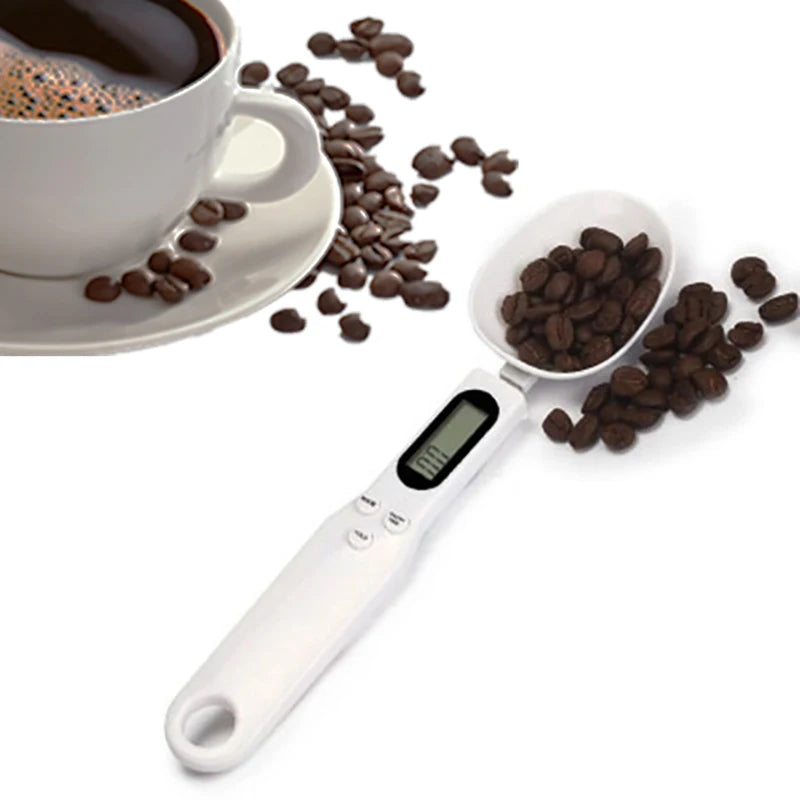 500G/0.1G Portable LCD Digital Kitchen Scale Measuring Spoon Gram Electronic Spoon Weight Volumn Food Scale New High Quality