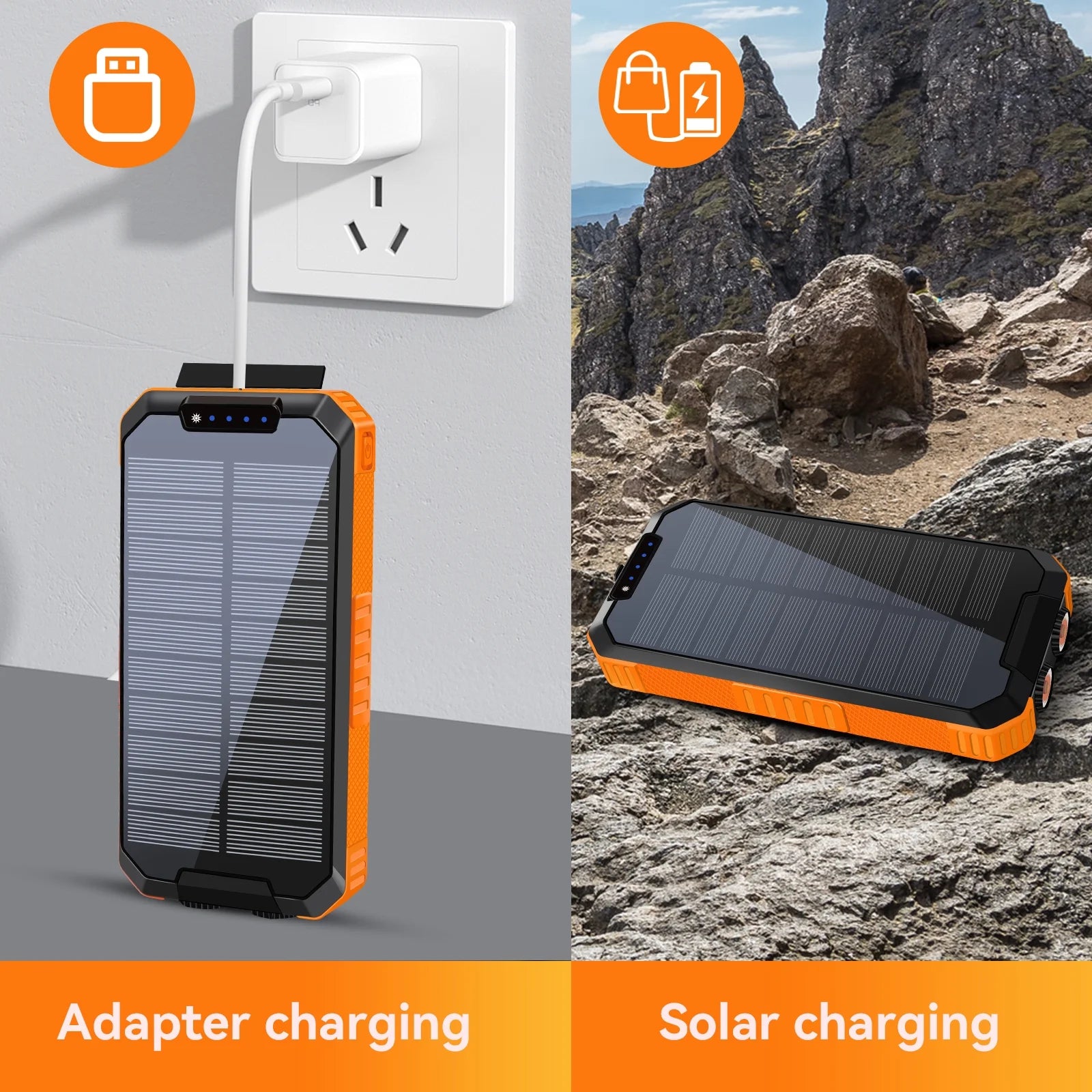 Solar Charged Power Bank