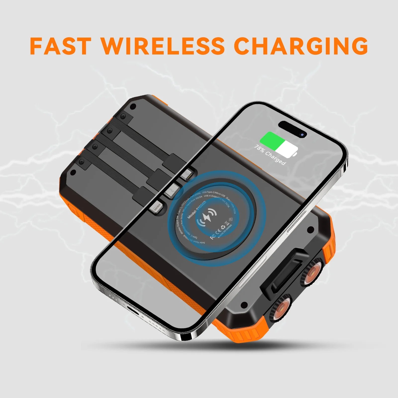 Solar Charged Power Bank