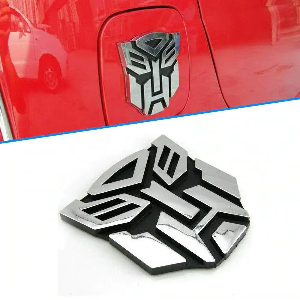 3D Transformers Autobot Sticker