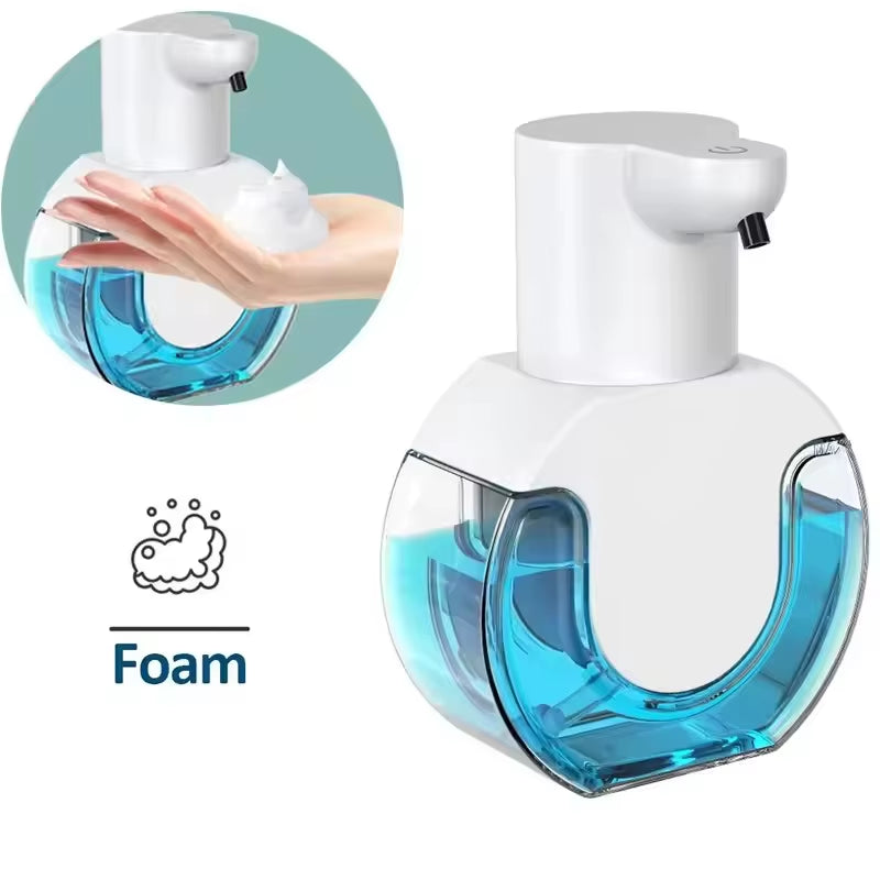 420ML Countertop or Wall-Mounted 4-Levels Adjustable Foam/Gels Electric Automatic Smart Sensor Soap Dispenser for Hotel School