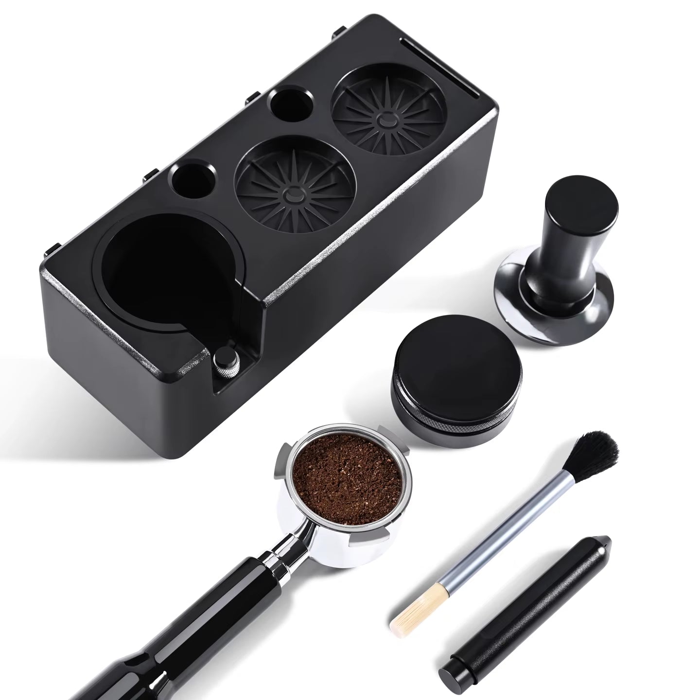 51Mm 54Mm 58Mm Coffee Portafialter Holder Tamping Station Organizer Stand Support Base Espresso Accessories Barista Tools