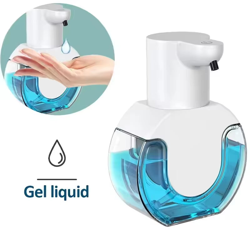 420ML Countertop or Wall-Mounted 4-Levels Adjustable Foam/Gels Electric Automatic Smart Sensor Soap Dispenser for Hotel School