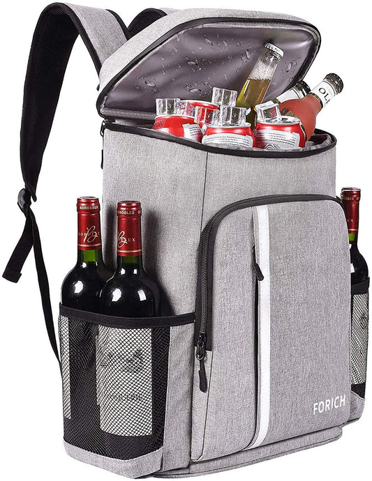 Leakproof Insulated Backpack Cooler – Waterproof, Lightweight, Holds 30 Cans
