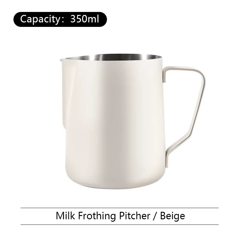 Espresso Coffee Milk Frothing Pitcher Stainless Steel Steaming Barista Latte Frother Cup Cappuccino Milk Jug Cream Froth Pitcher