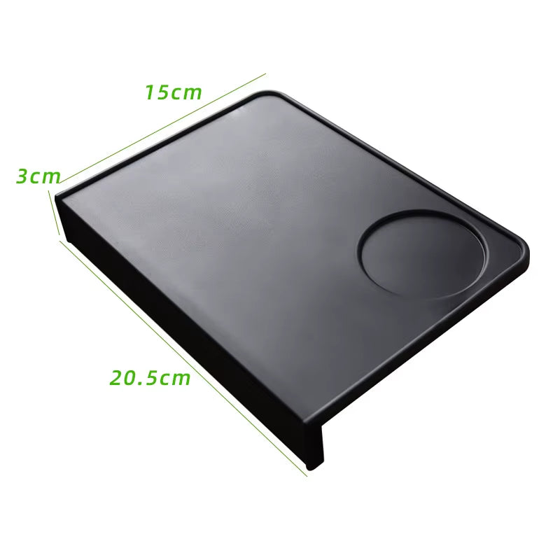 High Quality Espresso Coffee Tamper Mat Silicon Rubber Corner Mat(No Coffee Stamper) Slip-Resistant Pad Tool