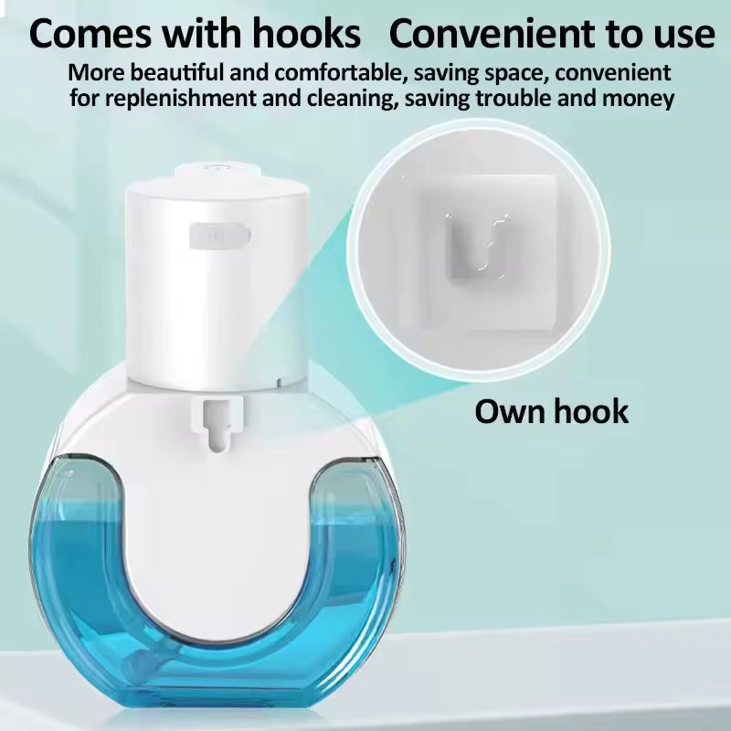 420ML Countertop or Wall-Mounted 4-Levels Adjustable Foam/Gels Electric Automatic Smart Sensor Soap Dispenser for Hotel School