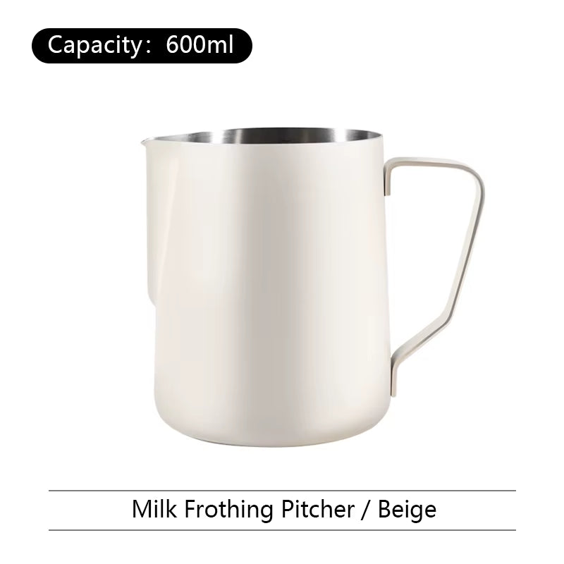Espresso Coffee Milk Frothing Pitcher Stainless Steel Steaming Barista Latte Frother Cup Cappuccino Milk Jug Cream Froth Pitcher