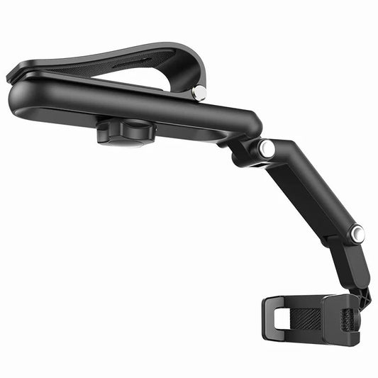Sun Visor Phone Mount – 360° Adjustable Car Holder for All Smartphones
