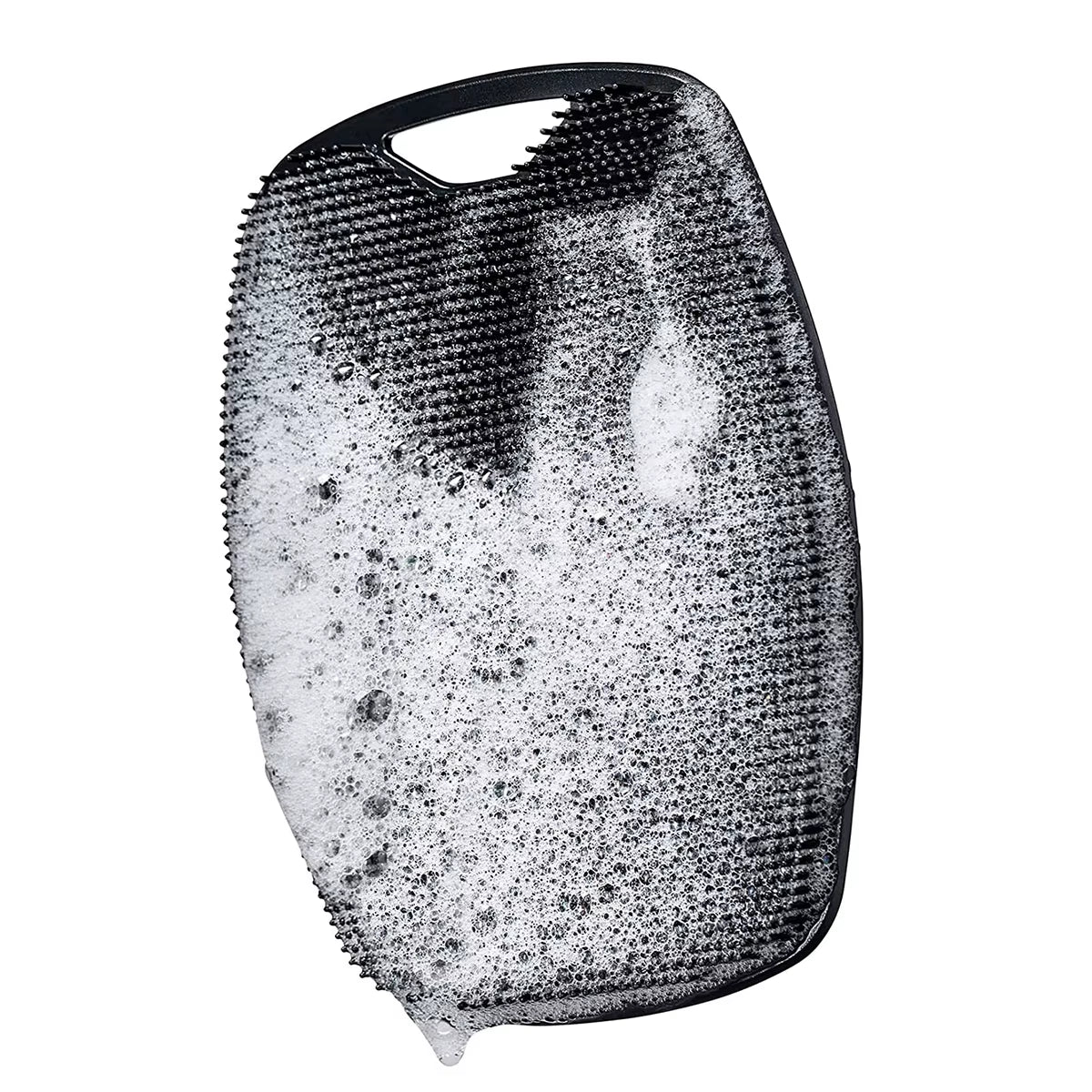 Silicone Body Cleaning Brush, Body Shower Brush, Shower Body Brush, Men'S Body Washer, with Storage Hook, Exfoliating Shower Gel