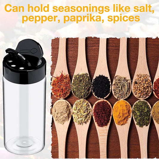 Clear Plastic Spice Jar Shaker